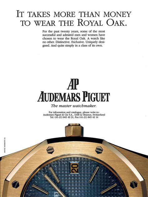 audemars piguet advertisement|audemars piguet catalogue.